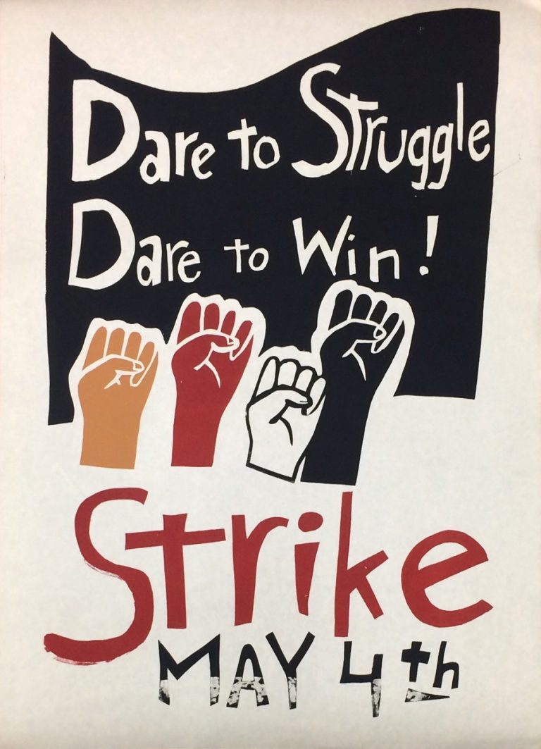 May 4th Strike Poster 768x1063